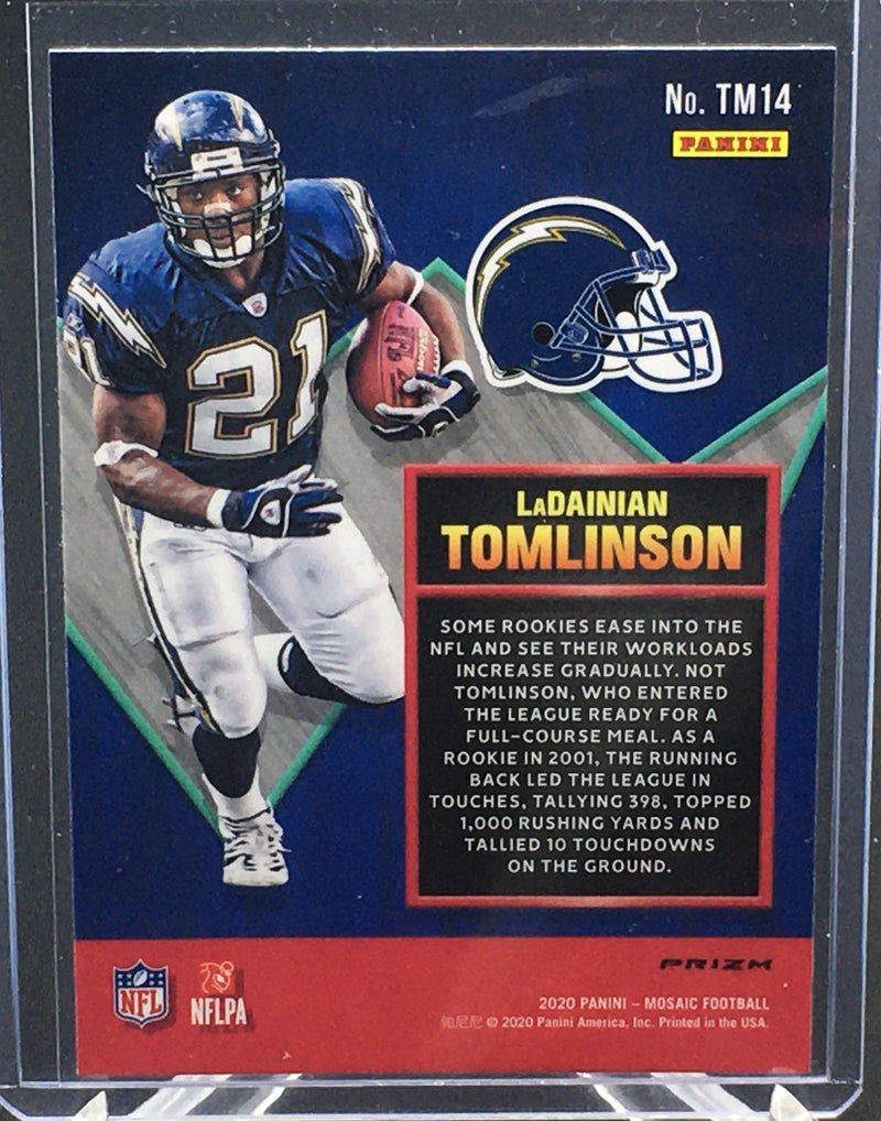 2020 PANINI MOSAIC - TOUCHDOWN MASTERS - L. TOMLINSON -