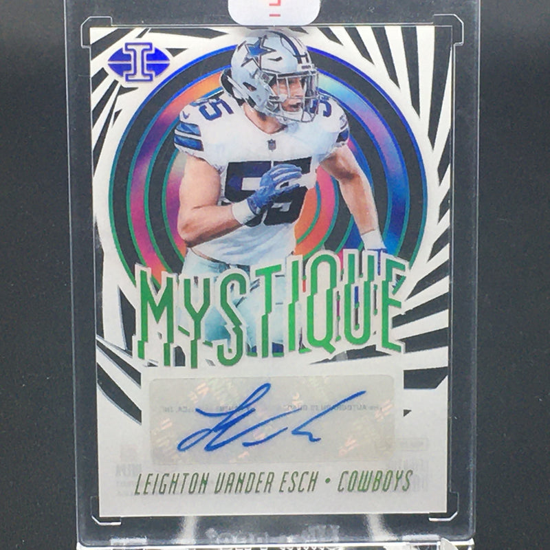 2019 PANINI ILLUSIONS - MYSTIQUE - L. VANDER ESCH - #MYS-LVE - #'D/25 - AUTOGRAPH