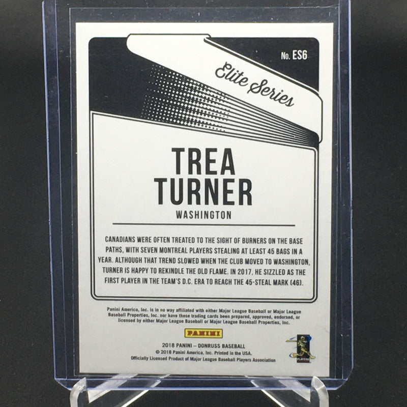 2018 PANINI DONRUSS - BLUE - ELITE SERIES - T. TURNER - #ES6 - #'D/249