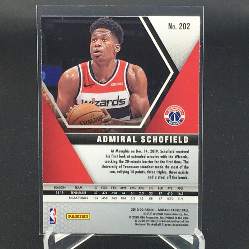 2019 PANINI MOSAIC - A. SCHOFIELD -