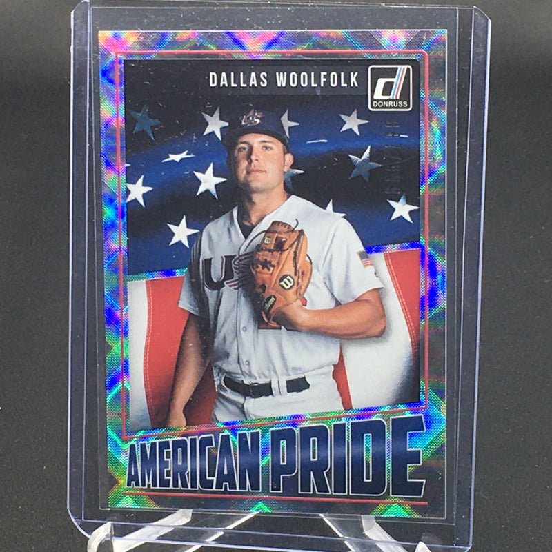 2018 PANINI DONRUSS - AMERICAN PRIDE - D. WOOLFOLK - #AP8 - #'D/999