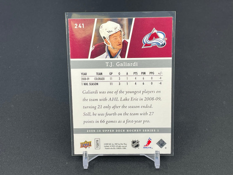 2009 UPPER DECK SERIES ONE - YOUNG GUNS - T. GALIARDI -