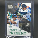 2018 PANINI DONRUSS DIAMOND KINGS - PAST AND PRESENT - F. THOMAS / J. ABREU -