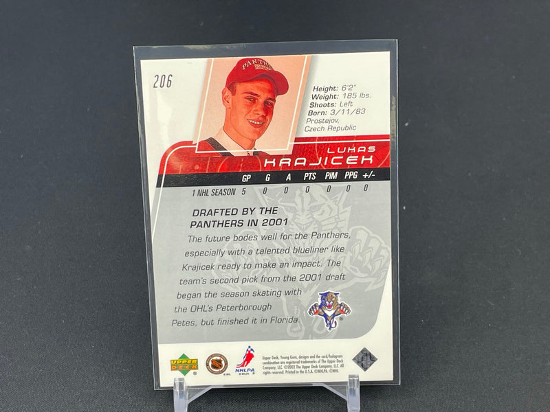2002 UPPER DECK - YOUNG GUNS - L. KRAJICEK -