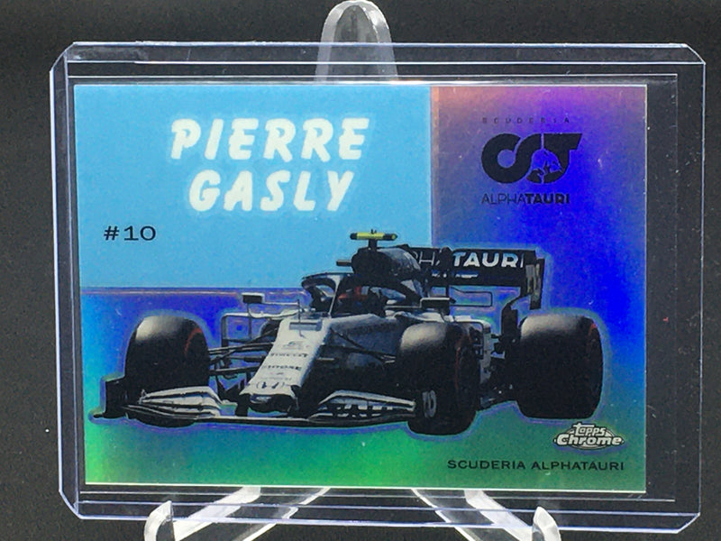 2020 TOPPS CHROME F1 - WORLD ON WHEELS - P. GASLY -