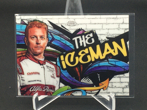 2020 TOPPS CHROME F1 - THE ICEMAN - K. RAIKKONEN - #TT-11