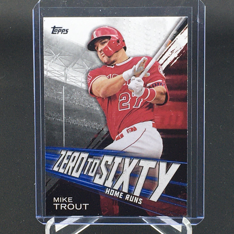 2021 TOPPS SERIES TWO - ZERO TO SIXTY - M. TROUT -