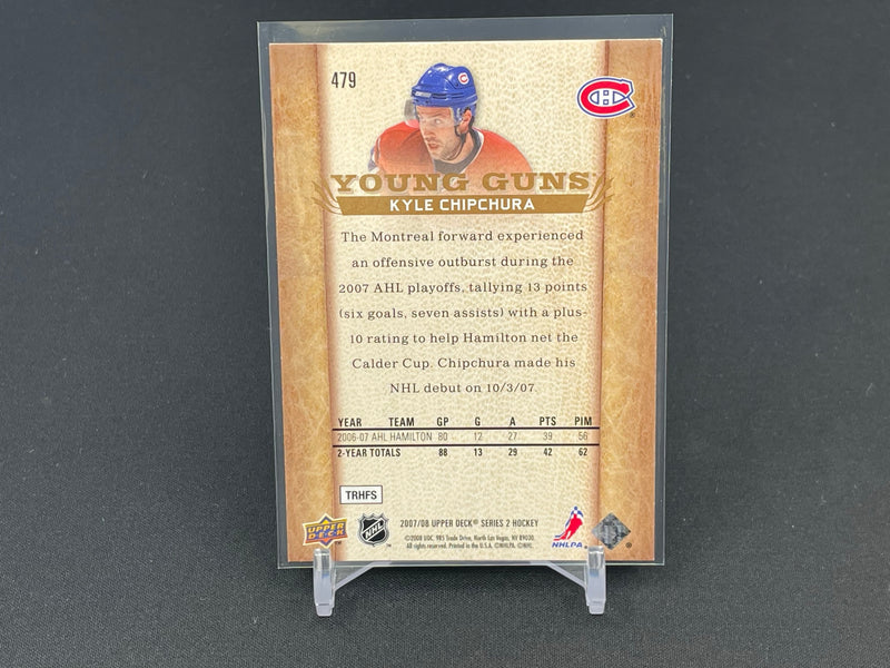 2007 UPPER DECK SERIES TWO - YOUNG GUNS - K. CHIPCHURA -