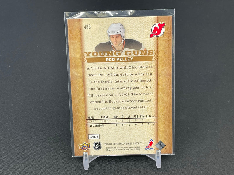 2007 UPPER DECK SERIES TWO - YOUNG GUNS - R. PELLEY -