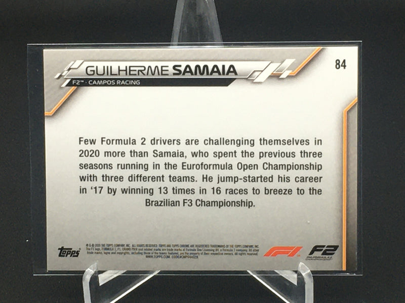 2020 TOPPS CHROME F1 - G. SAMAIA -