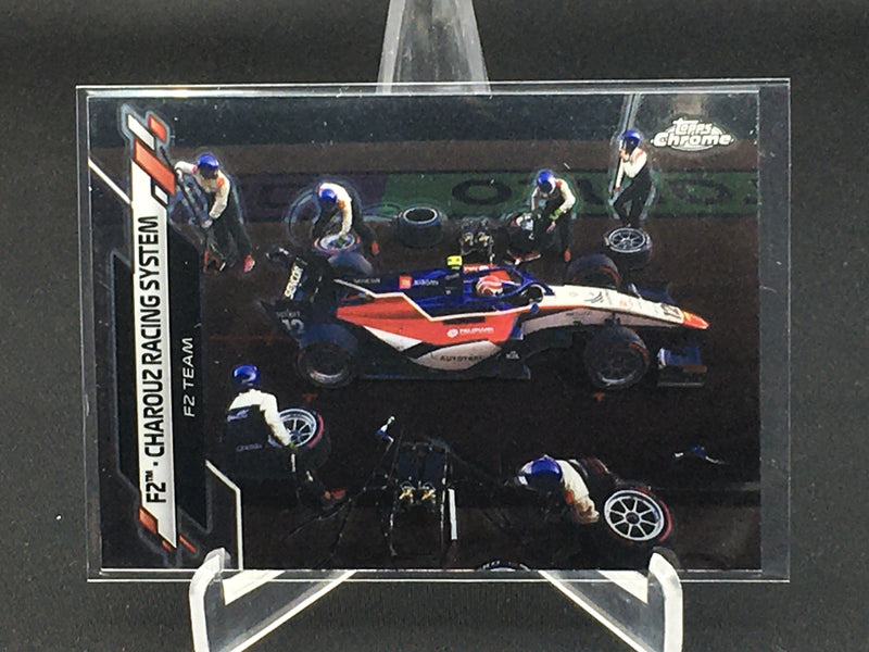 2020 TOPPS CHROME F1 - F2 CHAROUZ RACING SYSTEM -