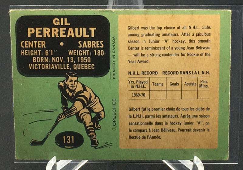 1970 TOPPS - G. PERREAULT -