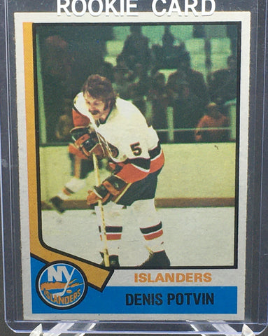 1974 TOPPS  - D. POTVIN - #195 - RC