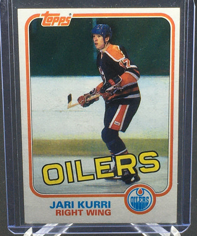 1981 TOPPS - J. KURRI - #18 - RC
