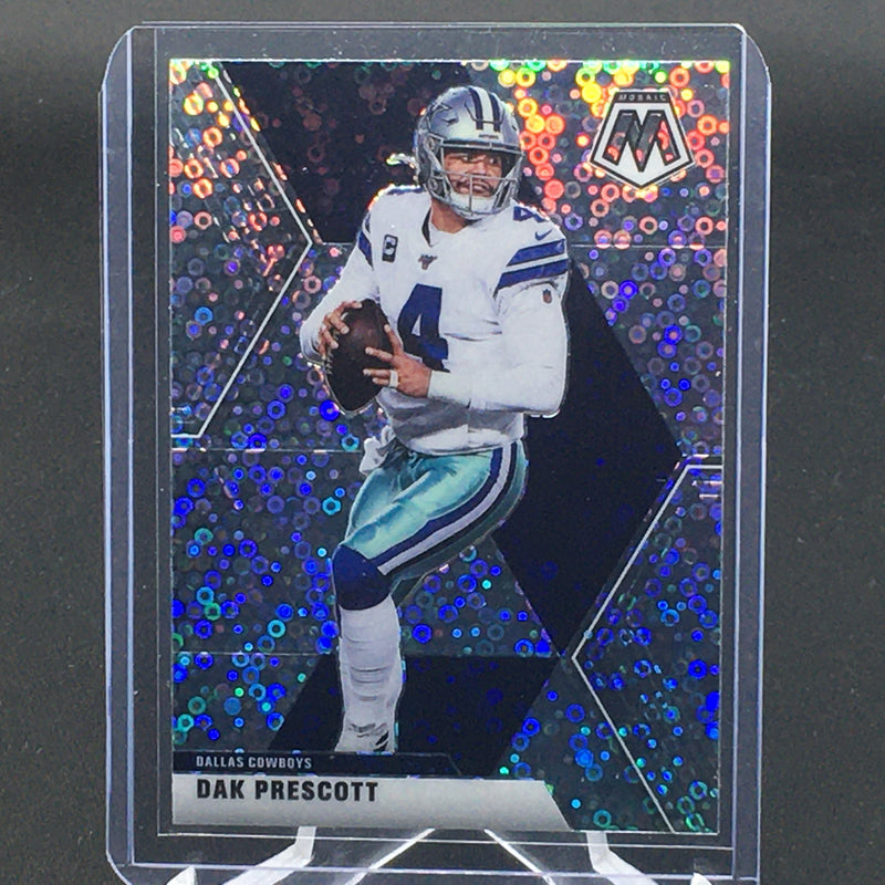 2020 PANINI MOSAIC - NO HUDDLE - SILVER DISCO - D. PRESCOTT -