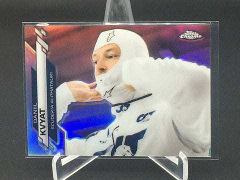 2020 TOPPS CHROME F1 - SILVER REFRACTOR - D. KVYAT - #185