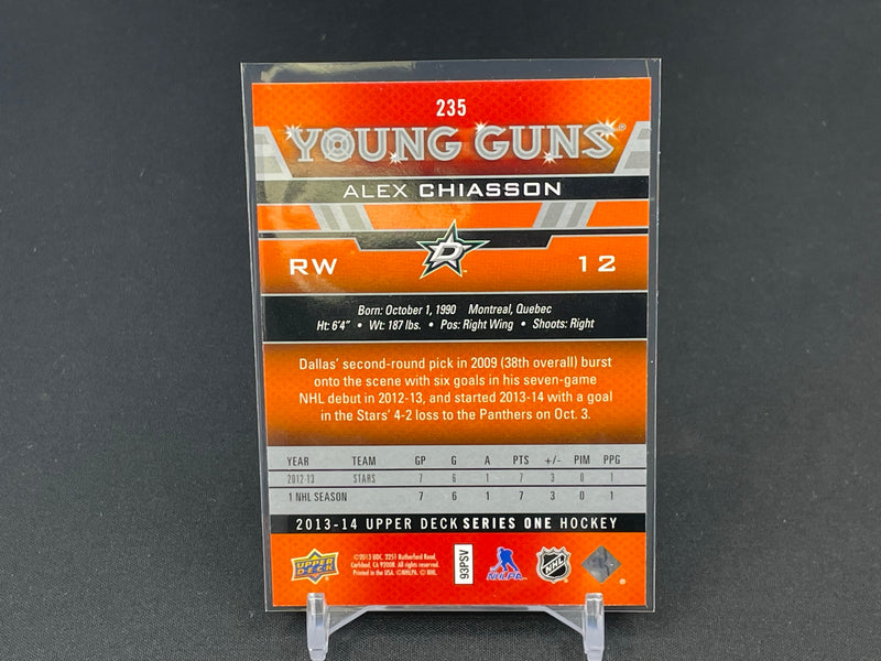 2013 UPPER DECK SERIES ONE - YOUNG GUNS - A. CHIASSON -