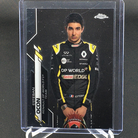 2020 TOPPS CHROME F1 - E. OCON - #10