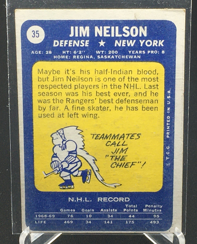 1969 O-PEE-CHEE - J. NEILSON -