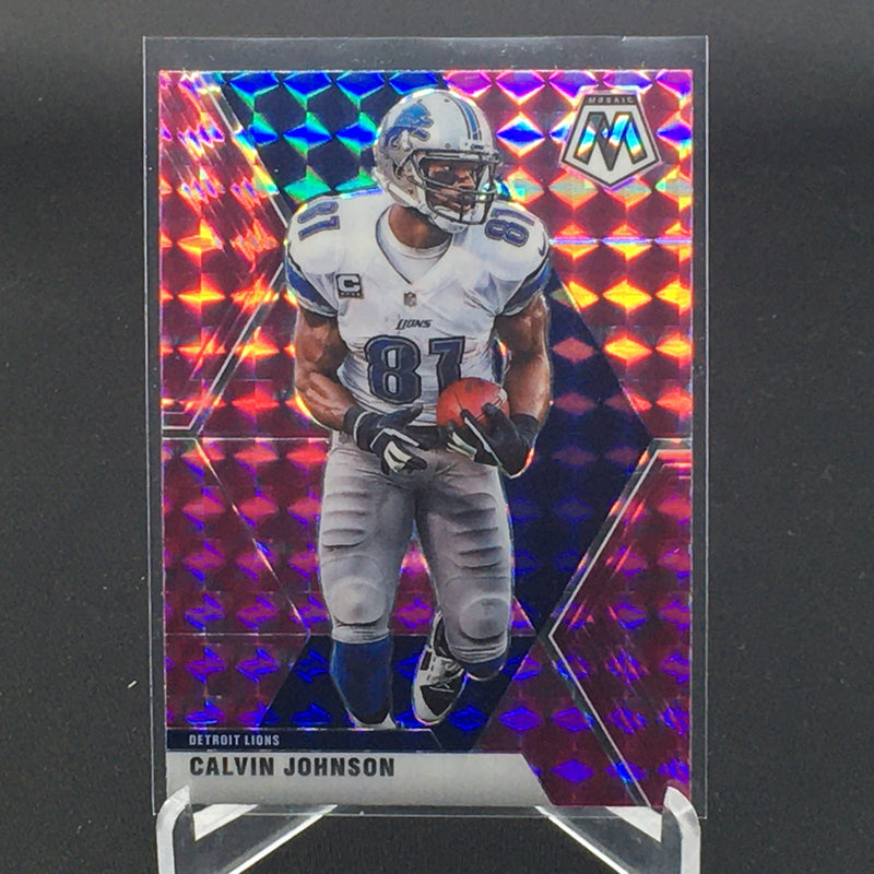 2020 PANINI MOSAIC - PINK CAMO PRIZM - C. JOHNSON -