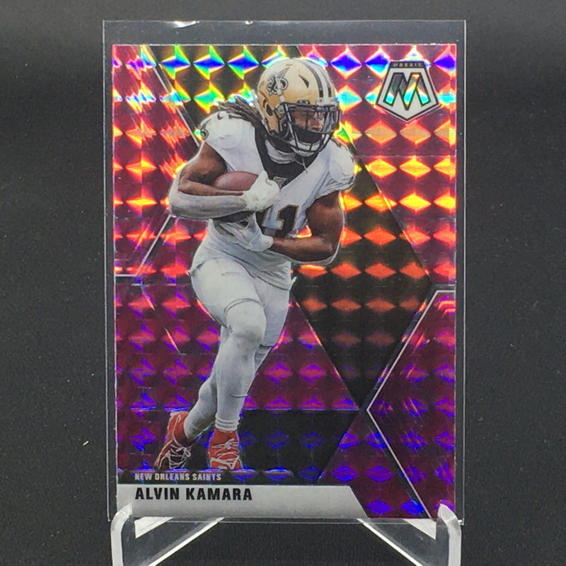 2020 PANINI MOSAIC - PINK CAMO PRIZM - A. KAMARA -