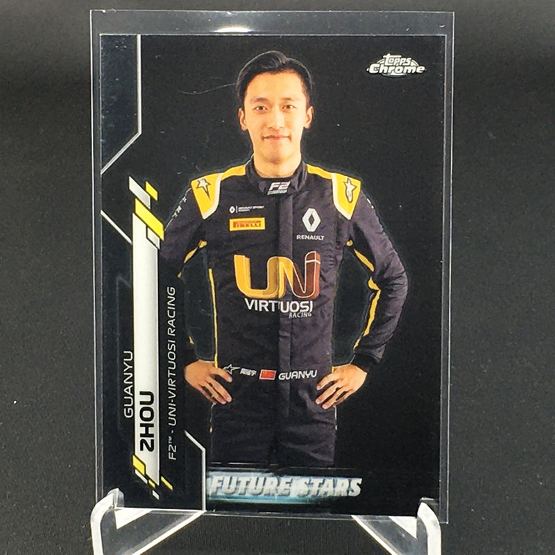 2020 TOPPS CHROME F1 - G. ZHOU -