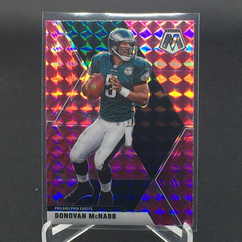 2020 PANINI MOSAIC - PINK CAMO PRIZM - D. McNABB -