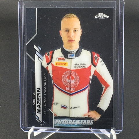 2020 TOPPS CHROME F1 - FUTURE STARS - N. MAZEPIN - #57