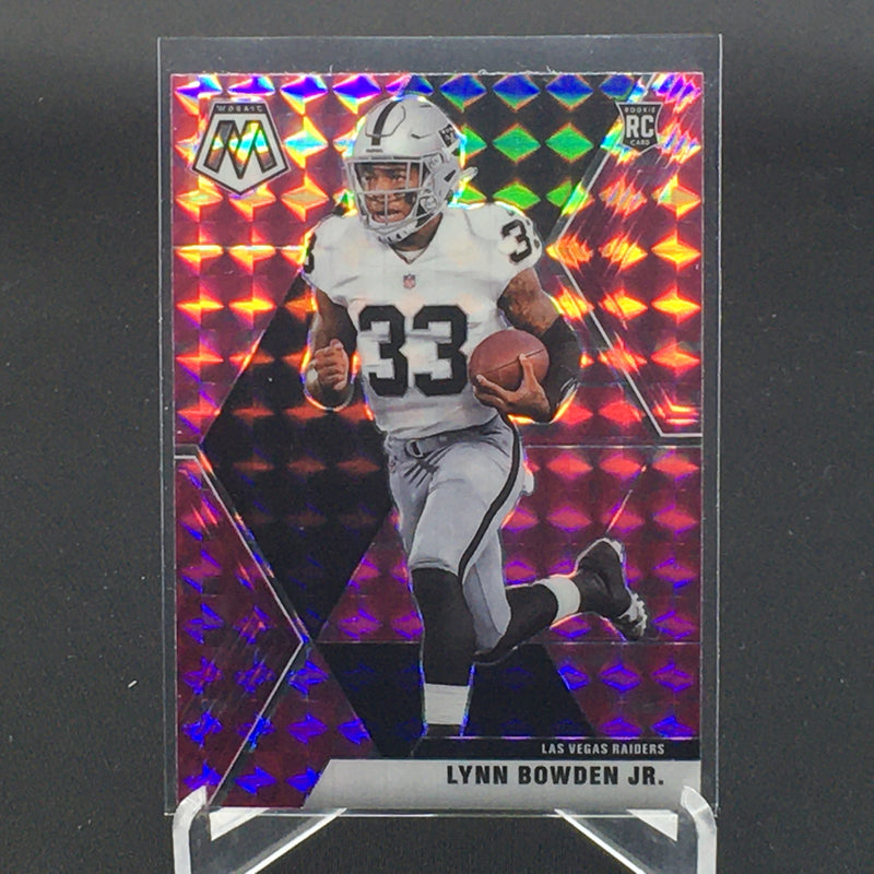 2020 PANINI MOSAIC - PINK CAMO PRIZM -  L. BOWDEN JR. -