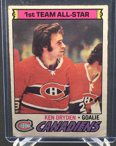 1977 O-PEE-CHEE - 1ST TEAM ALL STAR - K . DRYDEN - #100