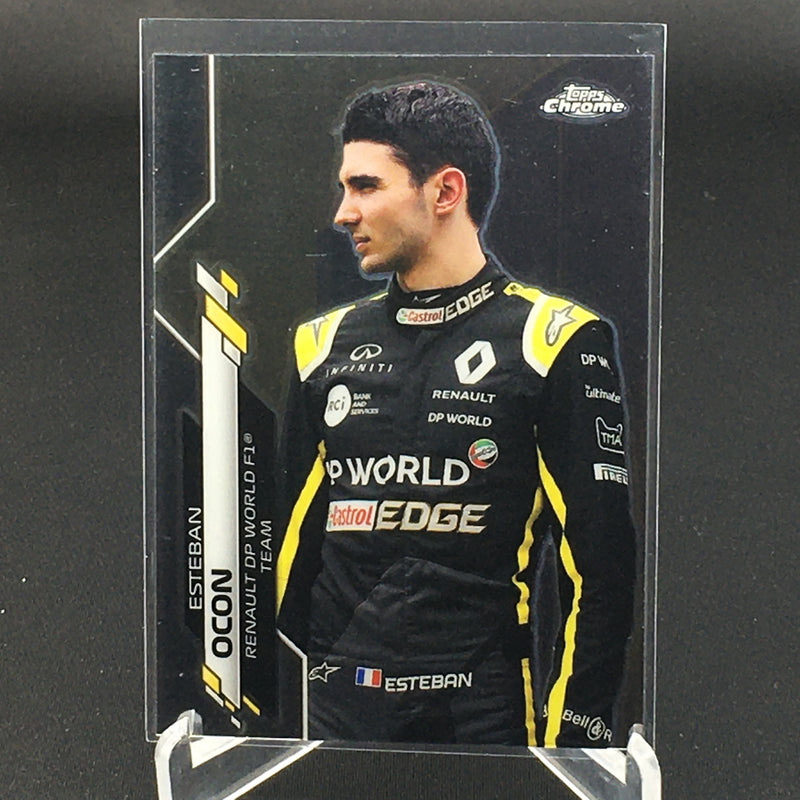 2020 TOPPS CHROME F1 - E. OCON -