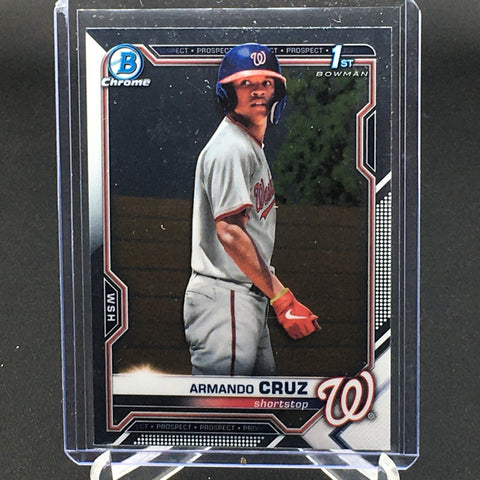 2021 TOPPS BOWMAN CHROME - 1ST BOWMAN - A. CRUZ - #BCP-247