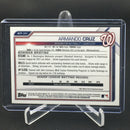 2021 TOPPS BOWMAN CHROME - 1ST BOWMAN - A. CRUZ -