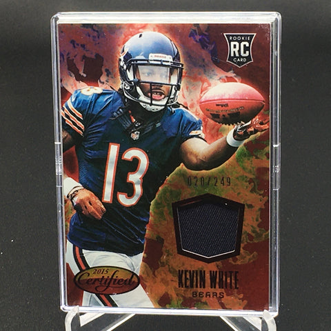 2015 PANINI CERTIFIED - RED - K. WHITE - #SS-KW - #'D/249 - RELIC - RC