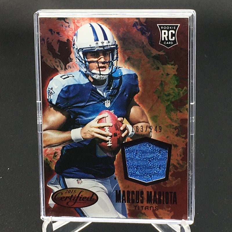 2015 PANINI CERTIFIED - RED - M. MARIOTA - #SS-MM - #'D/249 - RC