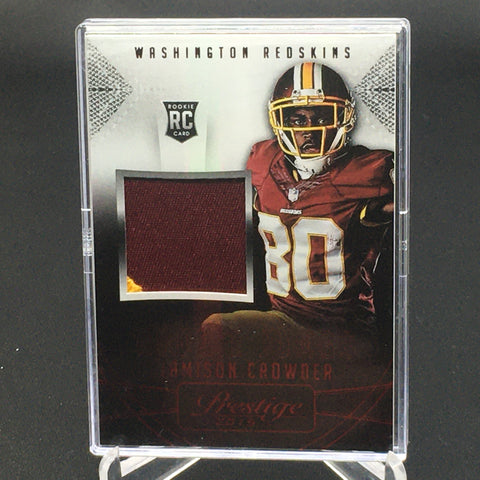 2015 PANINI PRESTIGE - ROOKIE JUMBO - J. CROWDER - #RJJ-JC - RELIC - RC