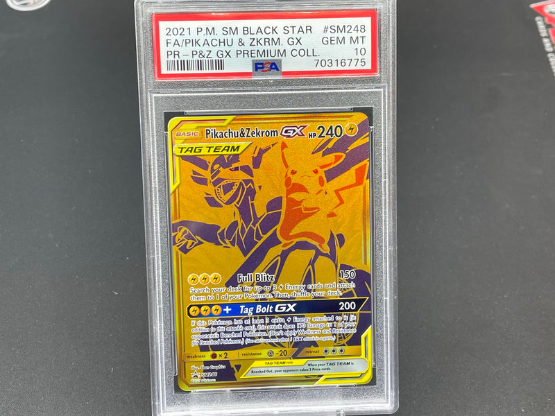 Pikachu & Zekrom GX - SM248 - SM Promos - Pokemon