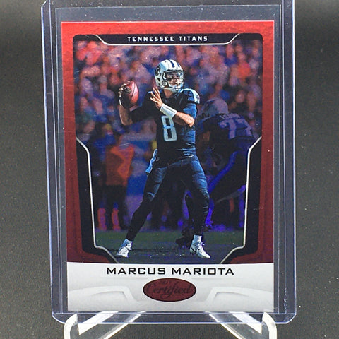 2017 PANINI CERTIFIED - RED - M. MARIOTA - #8 - #'D/99
