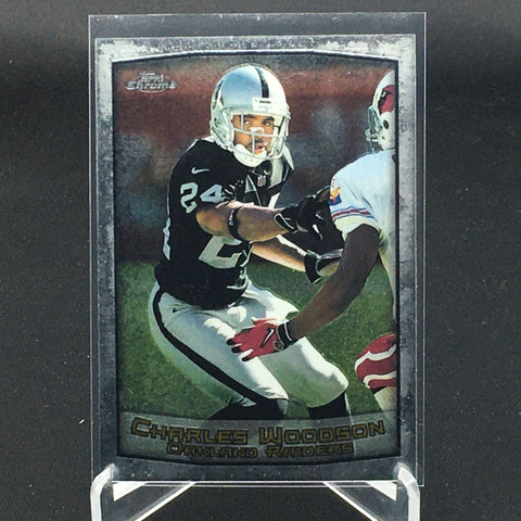 1999 TOPPS CHROME - C. WOODSON - #36