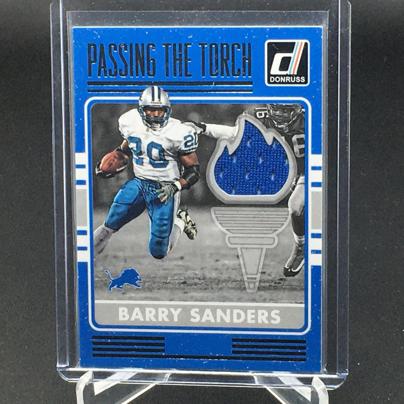 2016 PANINI DONRUSS - PASSING THE TORCH - B. SANDERS / A. ABDULLAH -