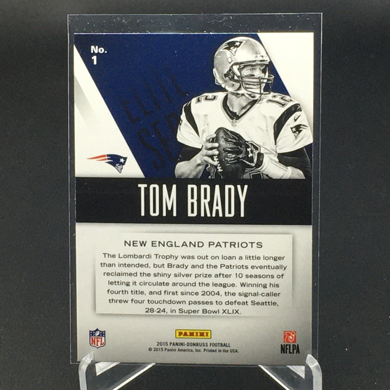 2015 PANINI DONRUSS - ELITE SERIES - T. BRADY -