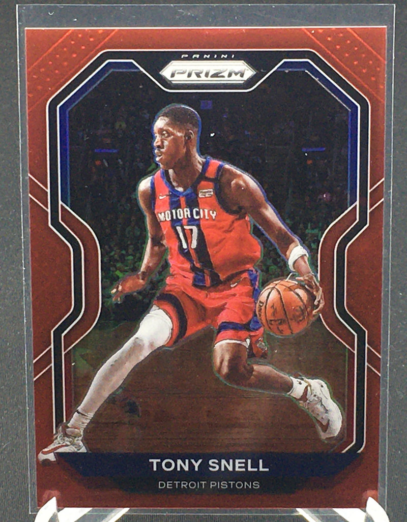2020 PANINI PRIZM - T. SNELL - #129 - #'D/299 - RED