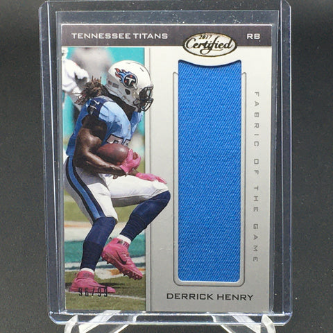 2017 PANINI CERTIFIED - FABRIC OF THE GAME - D. HENRY - #FG-DH - #'D/99 - RELIC