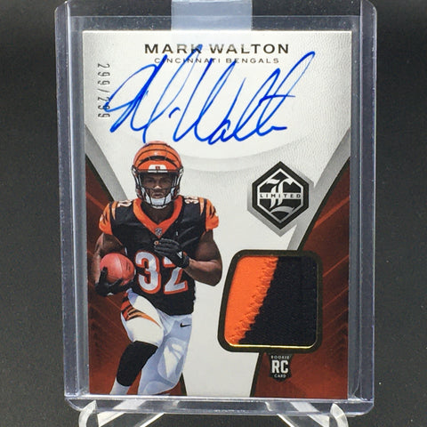 2018 PANINI LIMITED - M. WALTON - #122 - #'D/299 - RELIC - AUTOGRAPH - RC