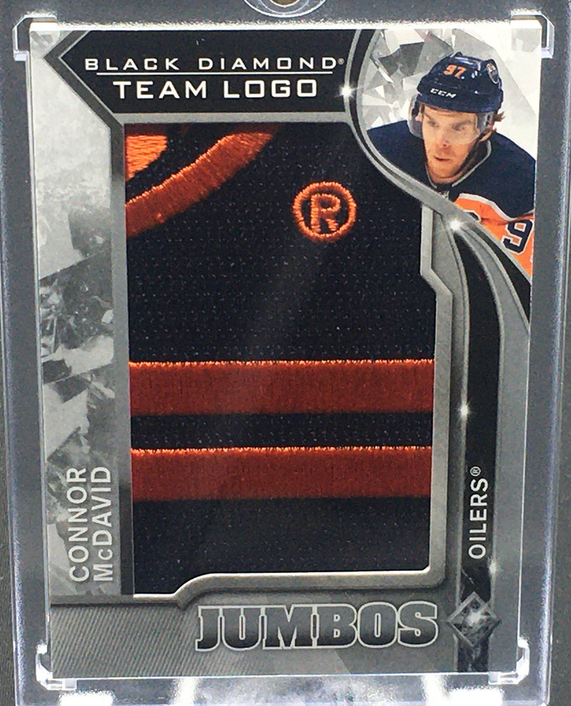 2020 UPPER DECK BLACK DIAMOND - JUMBO LOGOS - C. MCDAVID -