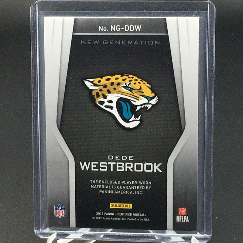 2017 PANINI CERTIFIED - NEW GENERATION - D. WESTBROOK -