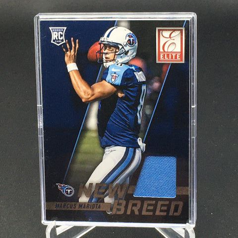 2015 PANINI DONRUSS ELITE - NEW BREED - M. MARIOTA - #NB-MM - RELIC - RC