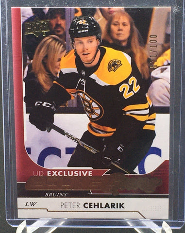 2017 UPPER DECK SERIES TWO - UD EXCLUSIVES - YOUNG GUNS - P. CEHLARIK - #471 - #'D/100 - RC