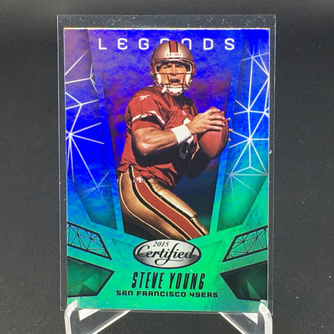 2015 PANINI CERTIFIED - LEGENDS - S. YOUNG - #CL7