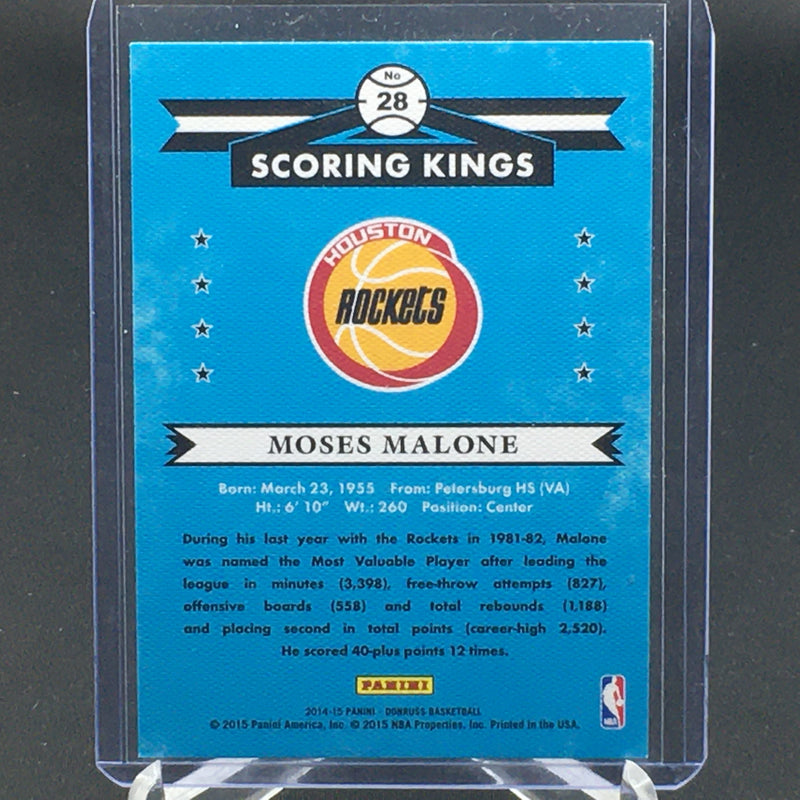 2014 PANINI DONRUSS - MOSES MALONE -